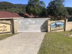 Horisontal Slat Sliding Gate 2