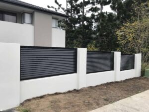 Louver Slat Fence