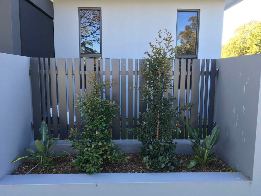 Vertical Slat Fence